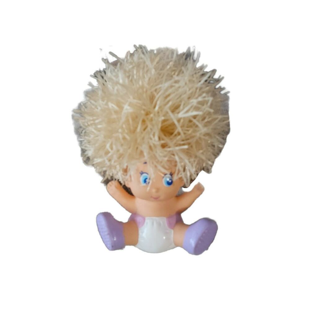 Vintage Kooshie Koos Doll by Oddzon Hasbro Blonde Hair Blue Eyes Retro 1998